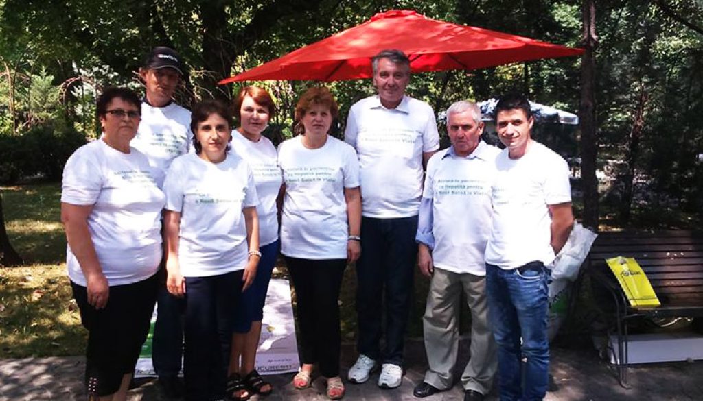 campanie informare hepatita bucuresti 2016